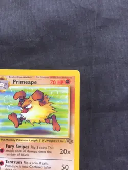 Pokemon Cards: Jungle 1st Edition Uncommon: Primeape 43/64 - Image 3