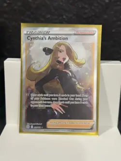 Cynthia's Ambition Full Art Holo Card 169/172 Swsh09 Brilliant Stars Ultra Rare - Image 3