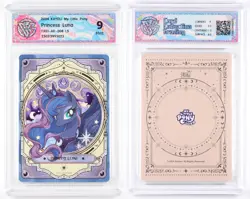 CCG Mint 9 2024 KAYOU My Little Pony TCG Card FX01-AR-008 Princess Luna - Image 1