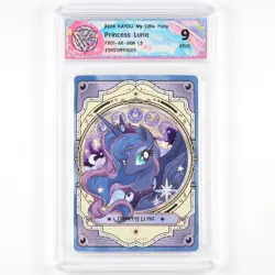 CCG Mint 9 2024 KAYOU My Little Pony TCG Card FX01-AR-008 Princess Luna - Image 2