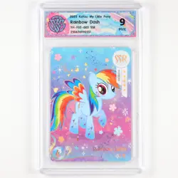 CCG Mint 9 2022 KAYOU My Little Pony CCG Card YH-F02-003 Rainbow Dash - Image 2