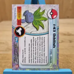 Oddish #43 Topps Series 1 Blue Back Card Non Holo - Image 2