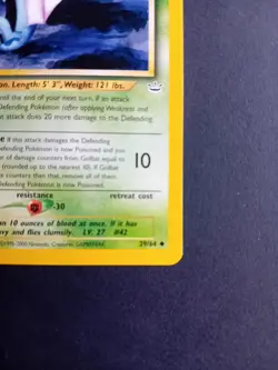 Pokemon Cards: 1st Edition Neo Revelation Uncommon: Golbat 29/64 - Image 5