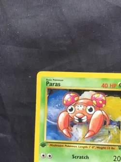 Pokemon Cards: Jungle 1st Edition Common: Paras 59/64 - Image 2