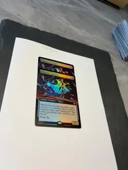Magic the Gathering MTG Pinnacle Emissary x2 Rare Extended FOIL Cards NM/M - Image 2