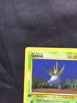 Pokemon Cards: Jungle 1st Edition Common: Oddish 58/64 - Image 2