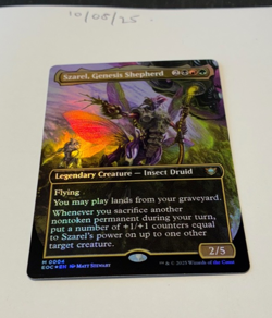 Magic the Gathering MTG Szarel, Genesis Shepherd Mythic B'less FOIL Card NM/M - Image 1