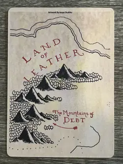 Land Of Leather Divorced Dads Map Cards - Image 1