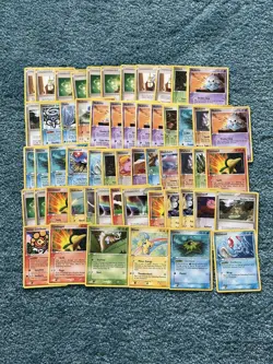 Pokemon EX Hidden Legends bundle non holos 50+ cards - Image 1