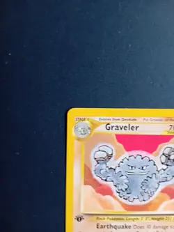 Pokemon Cards: 1st Edition Neo Revelation Uncommon: Graveler 30/64 - Image 3