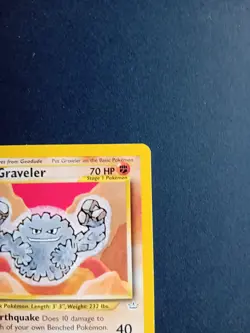 Pokemon Cards: 1st Edition Neo Revelation Uncommon: Graveler 30/64 - Image 4