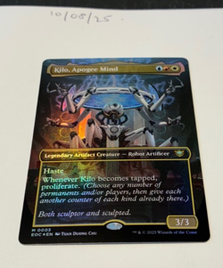 Magic the Gathering MTG Kilo, Apogee Mind Mythic B'less FOIL Card NM/M - Image 1