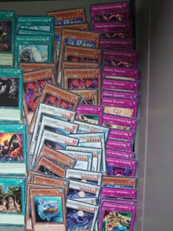 Yugioh 80 Card lot bundle includes rareU shiny stuff, exact as pictured YUG24 - Image 2