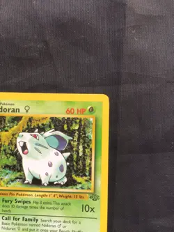 Pokemon Cards: Jungle 1st Edition Common: Nidoran 57/64 - Image 3