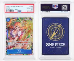 PSA GEM MT 10 2025 ONE PIECE JPN. TCG Card OP11-054 Nami - Image 3