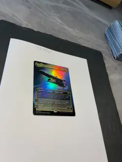 Magic the Gathering MTG Inspirit, Flagship Vessel Mythic B'less FOIL Card NM/M - Image 2