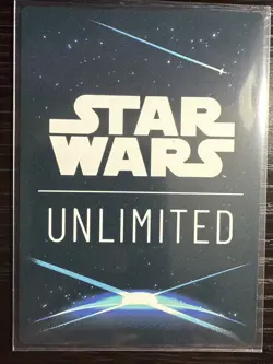 Star Wars Unlimited JTL - Han Solo Has His Moments - Legendary Foil Card 203 - Image 2