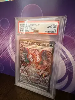 2023 Pokemon SV3 JP Charizard ex #134 Special Art Rare PSA 10 Pokemon Card SAR - Image 4