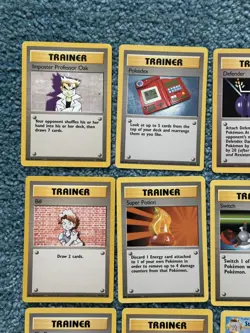 WOTC Pokemon TCG Base Set 53 Card Bundle Joblot Partial Incomplete Set no dupes - Image 3