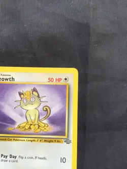 Pokemon Cards: Jungle 1st Edition Common: Meowth 56/64 - Image 3