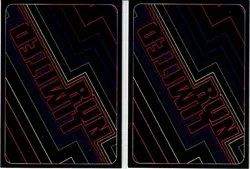 Neon City Riders & Chasm #120 #146 Limited Run Trading Card Silver New Mint - Image 2