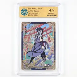 CCG GemMint 9.5 2023 KAYOU Official Naruto CCG Card NRCC-XR-002 Uchiha Sasuke - Image 1