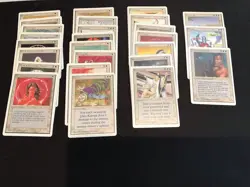 Mtg Unlimited White Lot 26 Cards- Veteran Bodyguard, Farmstead - Image 1