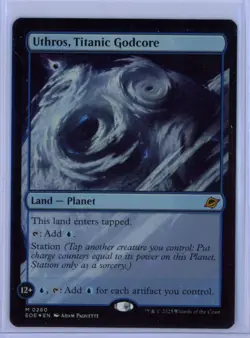 MtG EoE Uthros, Titanic Godcore #260 Foil - Image 1