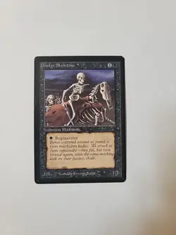 Magic The Gathering Beta Drudge Skeletons - See Photos - OC3168 - Image 1