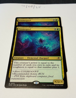 Magic the Gathering MTG Cosmogoyf x2 Rare Cards NM/M Eternities - Image 1