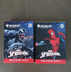 Marvel Spiderman Welcome Deck - SDCC 2025 Magic The Gathering 2 Packs Venom - Image 1