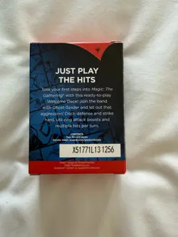 Magic The Gathering Marvel Spiderman Welcome Deck Red SDCC 2025 Hasbro MTG - Image 2
