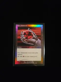 Fire Diamond 7th Edition Foil - Image 1