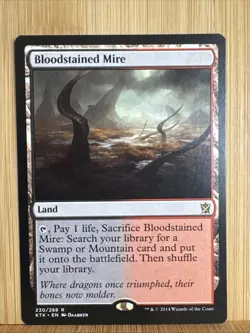 Bloodstained Mire Khans of Tarkir Regular - Image 1