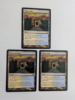 3 Mystic Gate Shadowmoor MTG NM Free shipping with tracking - Image 1