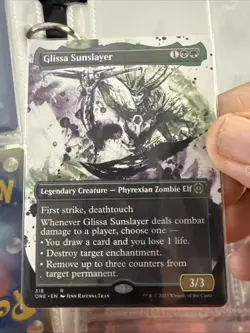 Glissa Sunslayer (Showcase) Phyrexia: All Will Be One #0318 RARE R253 - Image 1