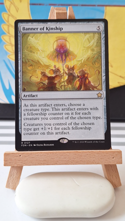 MTG - BANNER OF KINSHIP - (FDN 0127) Foundations Set - Image 1