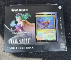 MTG FF Magic The Gathering Final Fantasy VI Commander Deck Terra Revival Trance - Image 1