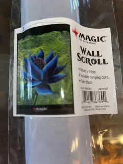 Black Lotus Wall Scroll for Magic: The Gathering - Image 1