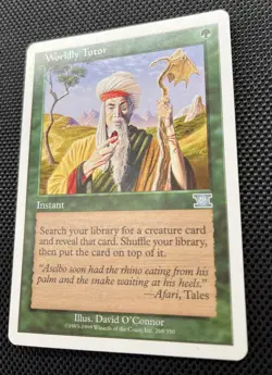 Worldly Tutor MTG - Magic The Gathering Core 6th Edition Regular (LP) 1999 #269 - Image 3
