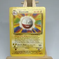 Electrode 21/102 Rare Base Set Pokemon Card WOTC - LP - Image 1