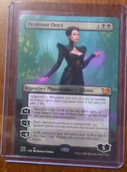 MTG Professor Onyx (Borderless) Strixhaven: School of Mages Regular NM - Image 1