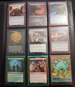 Magic the Gathering (MTG) Collection Binder Lot (108 Blk) - Image 1