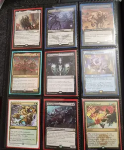 Magic the Gathering (MTG) Collection Binder Lot (108 Blk) - Image 2