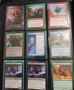 Magic the Gathering (MTG) Collection Binder Lot (108 Blk) - Image 4