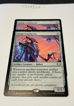 Magic the Gathering MTG Surge Conductor x2 Rare Cards NM/M Comm - Image 1