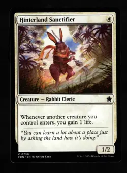 4x Hinterland Sanctifier-Magic the Gathering-MTG-Foundations-Near Mint-4x - Image 1
