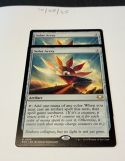 Magic the Gathering MTG Solar Array x2 Rare Cards NM/M Comm - Image 1