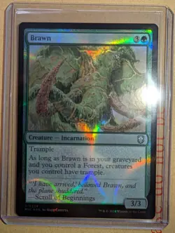 Brawn Ripple Foil - Modern Horizons 3 - MTG - Free Postage - Image 1