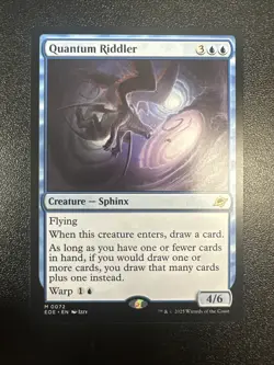 Quantum Riddler Edge of Eternities Regular 0072 NM JL - Image 1